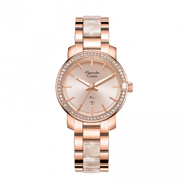 Alexandre Christie AC 2B23 Rosegold Pink New LDBRGPNPN